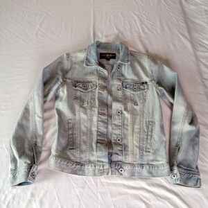 Lucky Brand Tomboy Trucker Denim Classic Jean Jacket Women’s Size XS Light Wash